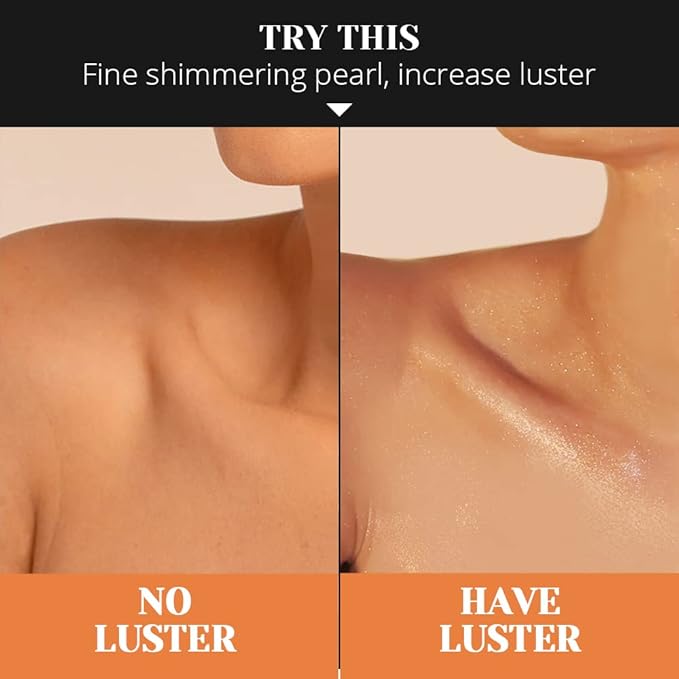 Liyalan Shimmer Body Oil Rose Gold 5 Color Fl Oz/05)