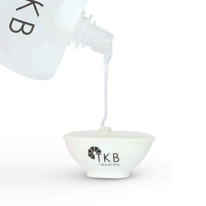 TKB High Shine Lip Gloss Top Coat (G-Grade)| Lip Oil, High Shine, Ready To Wear Clear Lip Gloss, DIY Lip Gloss, Mineral Oil Free 12lb (5.5 kg)