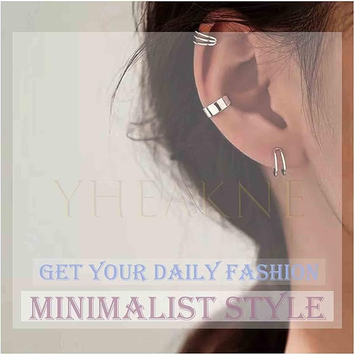 Punk Scissors Stud Earrings Gold Barber