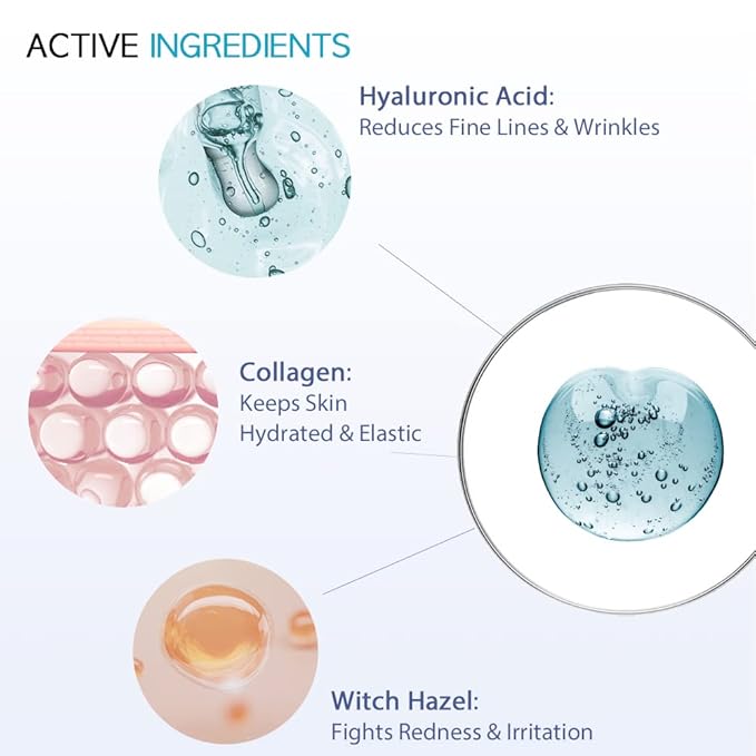 Hydrating Sheet Mask Starter Kit Variety Pack for Retinol 5EA