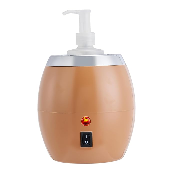 Master Massage Golden Touch Single Bottle Oil Warmer - Professional Lotion Heater With Empty Bottle - Original Design Cream Heating Device - One Dispenser Heating Furnace