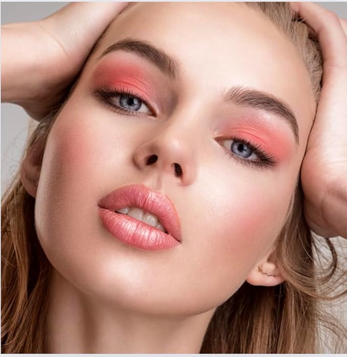 Hickey Lipstick Organic Beach Babe Coral Refill Lipstick - Moisturizing And Long Lasting Lipstick for Women - Gluten Free, Vegan Lipstick - Highly Pigmented Lipstick With Velvet Finish