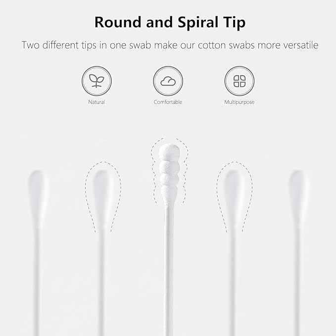 1500pcs tiny cotton buds, with