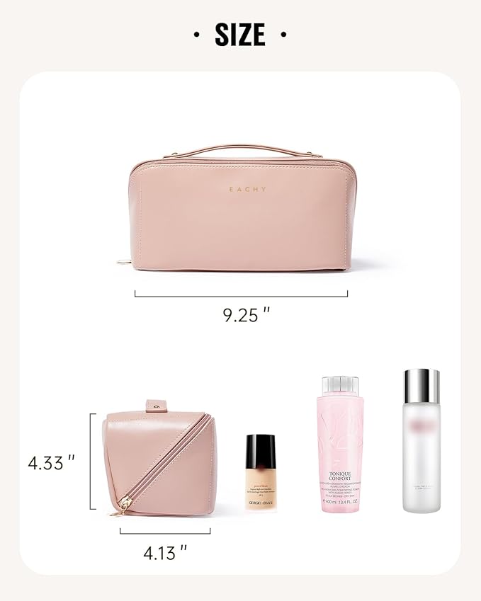 Eachy travel makeup bag,large capacity