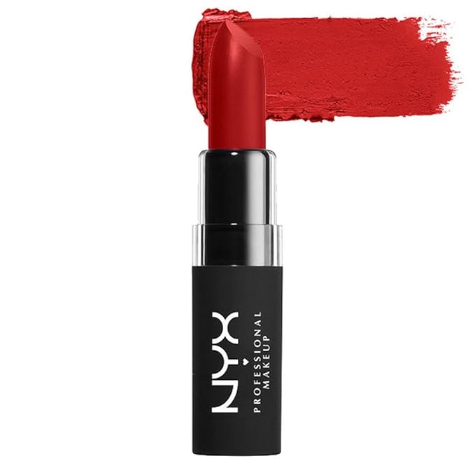 NYX Professional Makeup Velvet Matte Lipstick, Blood Love,