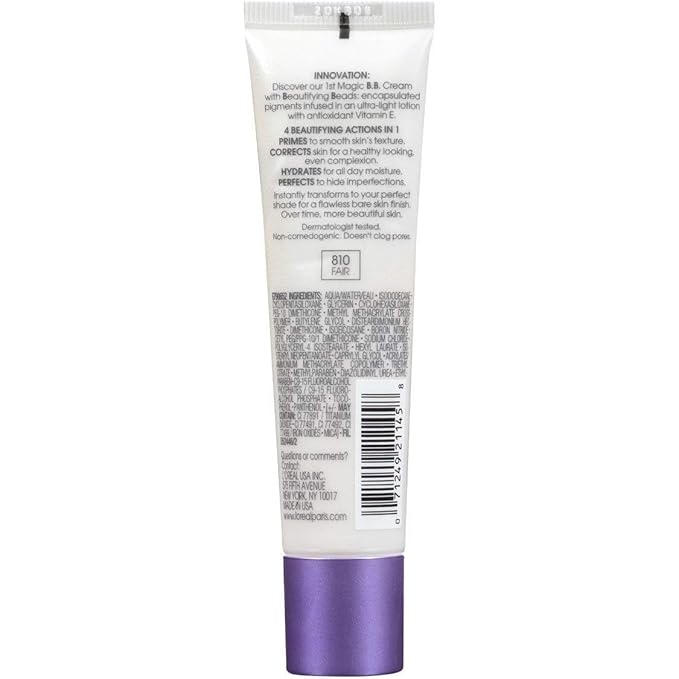 L'Oréal Paris Makeup Magic Skin Beautifier BB Cream 1 Count