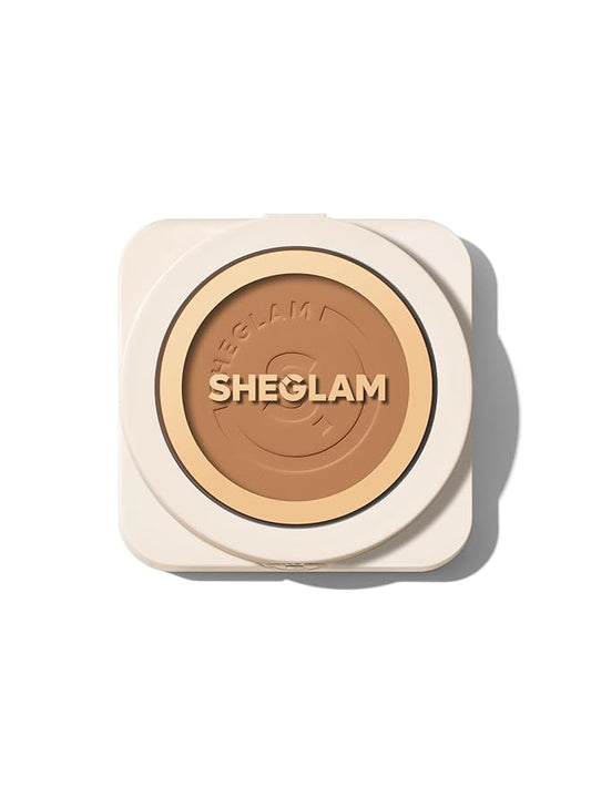 SHEGLAM SKin-Focus Full Coverage Powder Foundation Oil-Control Lightweight