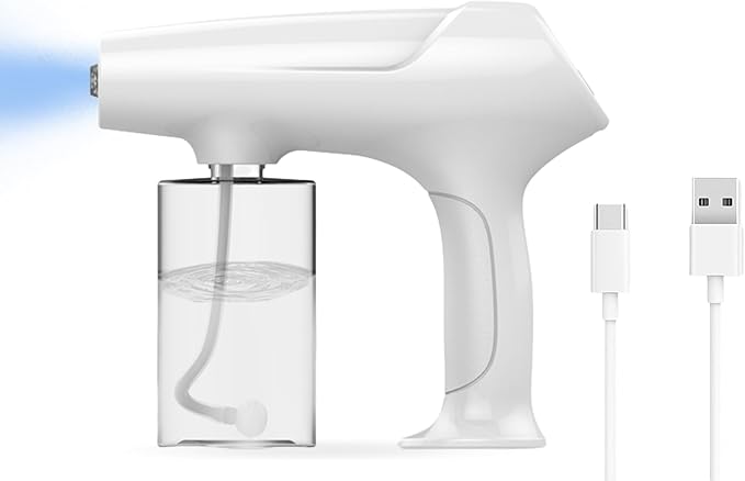 Barber Nano Spray,Cordless Portable Water Sprayer, USB-C Rechargeable for Barber, Salon, Home