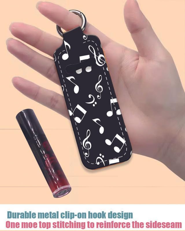 Chapstick Holder Keychain Holder Neoprene Lip Balm Lipstick