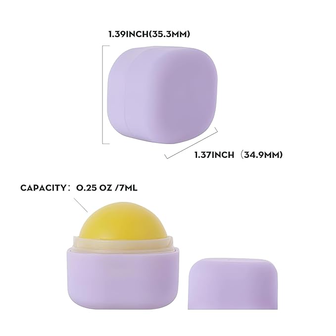 0.25 oz(7g) Empty Lip Balm Square