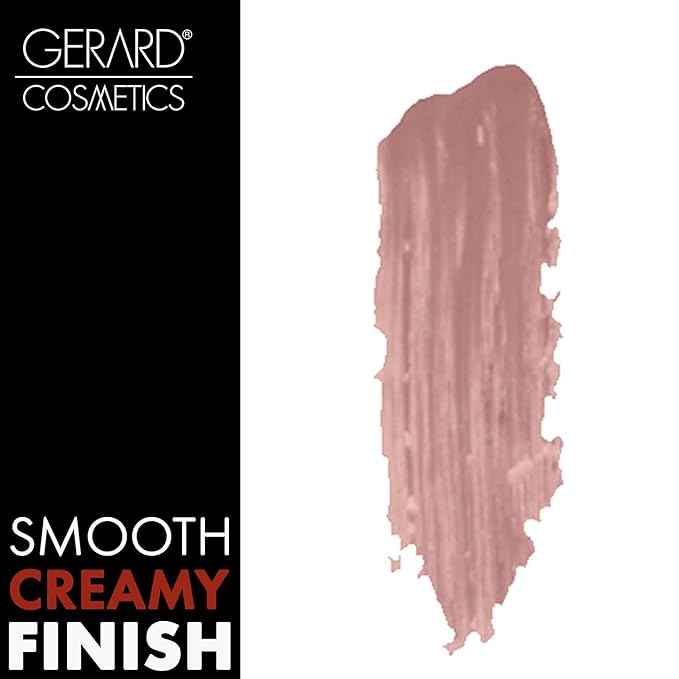 Gerard Cosmetics Lipstick Buttercup | Nude Pink Buttercup Lipstick with Luxe Satin Finish | Highly Pigmented, Smooth Formula with Hydrating Ingredients | Long Lasting | Cruelty Free & Made in USA