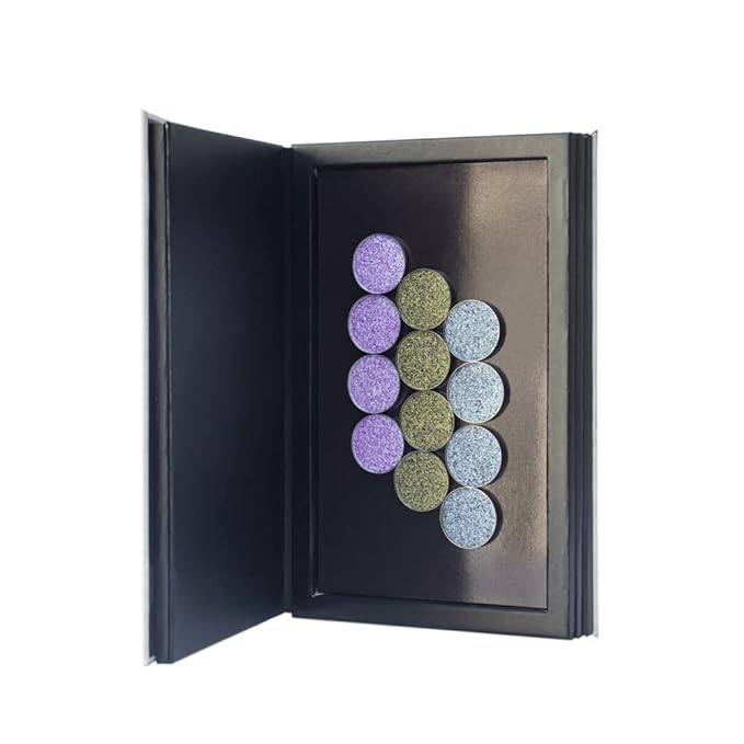 Strong 4-layers Empty magnetic palette book palette(White wood