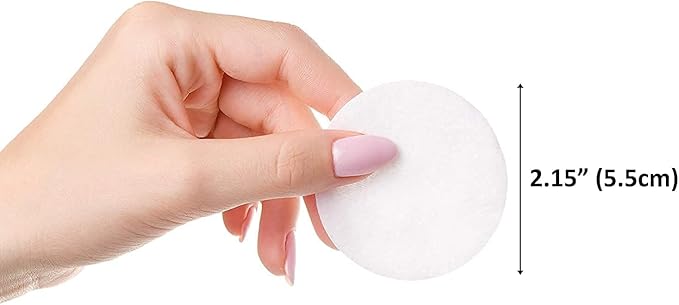 Organic cotton rounds, bulk 1200
