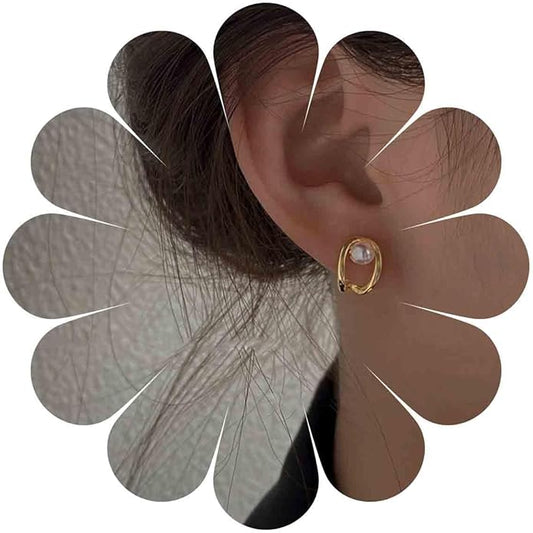 Vintage Pearl Claw Earrings Pearl Claw