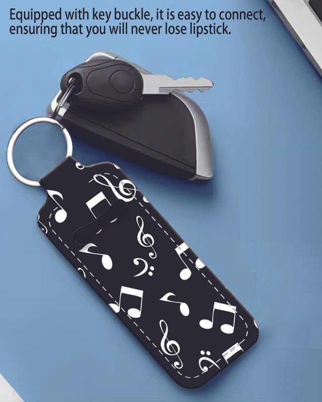 Chapstick Holder Keychain Holder Neoprene Lip Balm Lipstick
