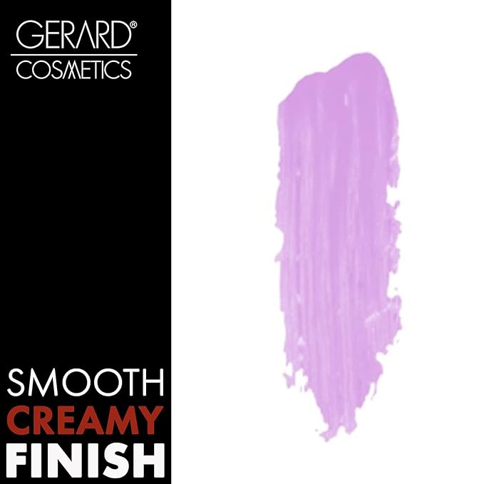 Gerard Cosmetics Lipstick Lilac Moon | Bright Purple Lipstick with Comfort Matte Finish | Highly Pigmented, Smooth Formula with Hydrating Ingredients | Cruelty Free & Made in USA