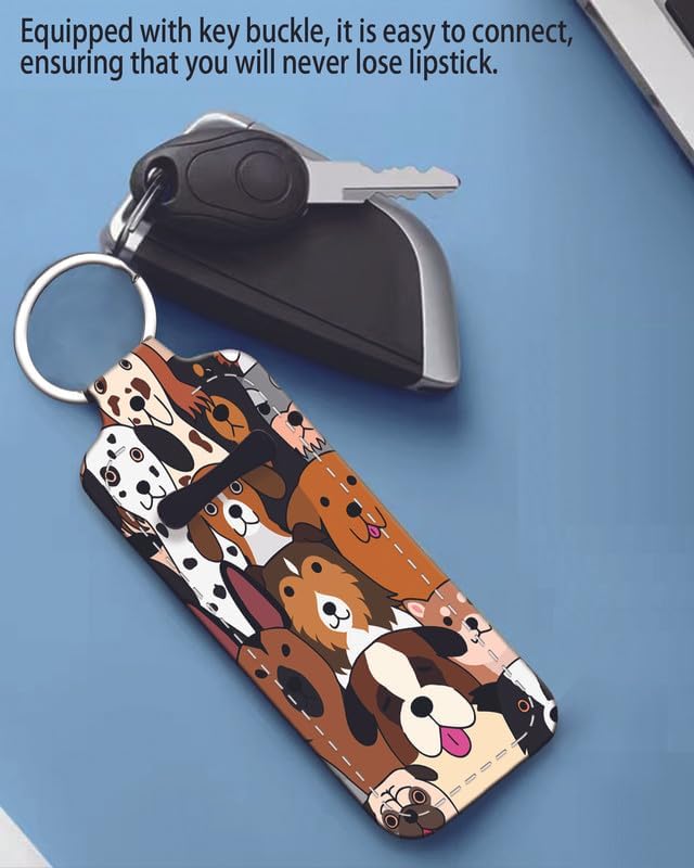 Chapstick Holder Keychain Holder Neoprene Lip Balm Lipstick