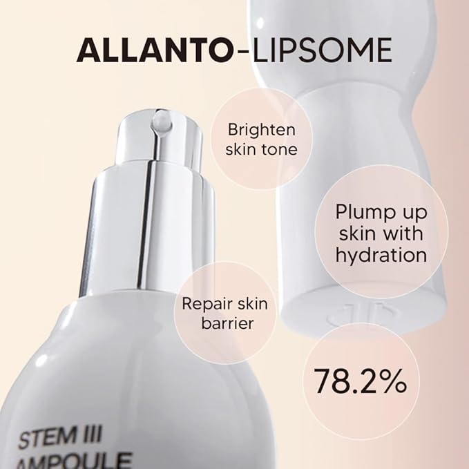 IOPE STEM III Face Serum - Anti-aging Facial Ampoule with Liposome & Niacinamide, Dermatologically Tested for Daily Hydrating and Firming, Fine Lines Wrinkle Care, Korean Skincare, 1.69 Fl Oz