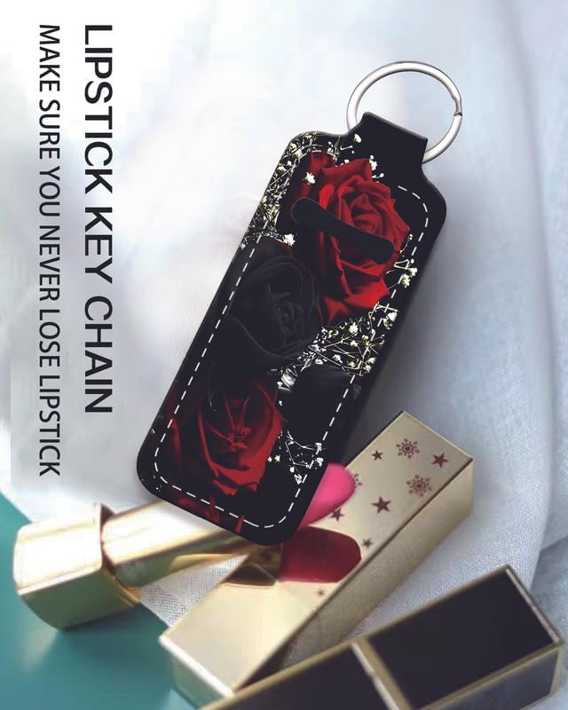 Chapstick Holder Keychain Holder Neoprene Lip Balm Lipstick