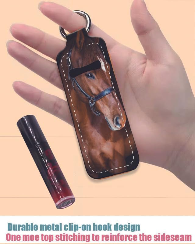 Chapstick Holder Keychain Holder Neoprene Lip Balm Lipstick