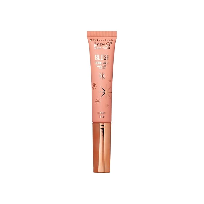 Kiss New York Professional Pearl Liquid Blush Beauty (Tempting Tulip)