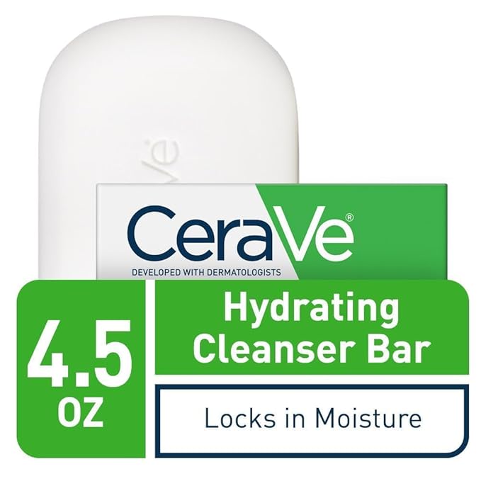 CeraVe Hydrating Cleanser Bar - Soap-Free