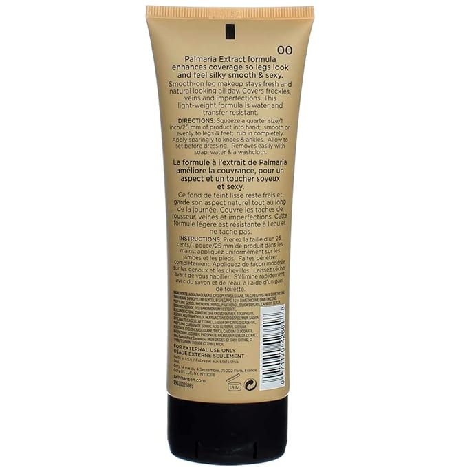 Sally Hansen Airbrush Legs, Leg Makeup Lotion, Fairest 4 Oz, Pack of 2 (Packaging may vary)