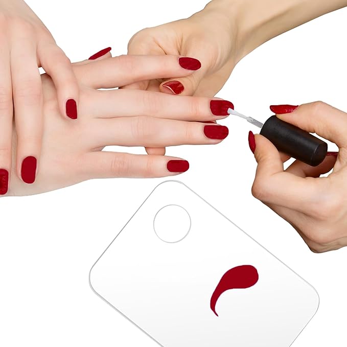 2 Pcs Acrylic Cosmetic Makeup Palette + 1