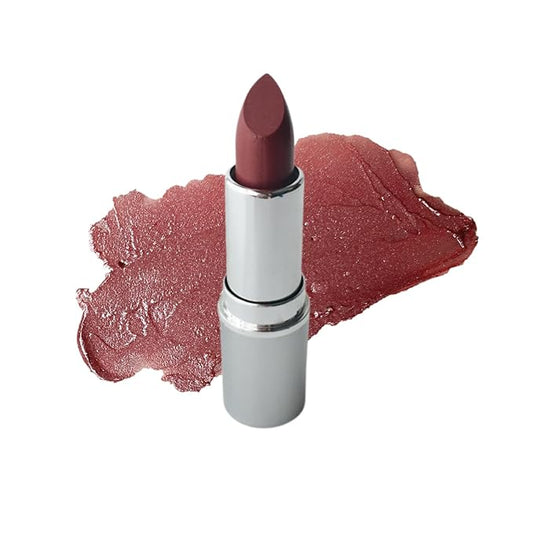Honeybee Gardens Truly Natural Long Lasting Lipstick, Cherokee, Medium Neutral Mauve, Naturally Hydrating & Nourishing, Vegan, Gluten-Free & Cruelty-Free, 0.13 oz / 3.8 g