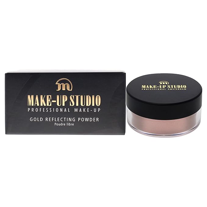 Gold Reflecting Powder Highlighter - Golden Pink for 53 oz
