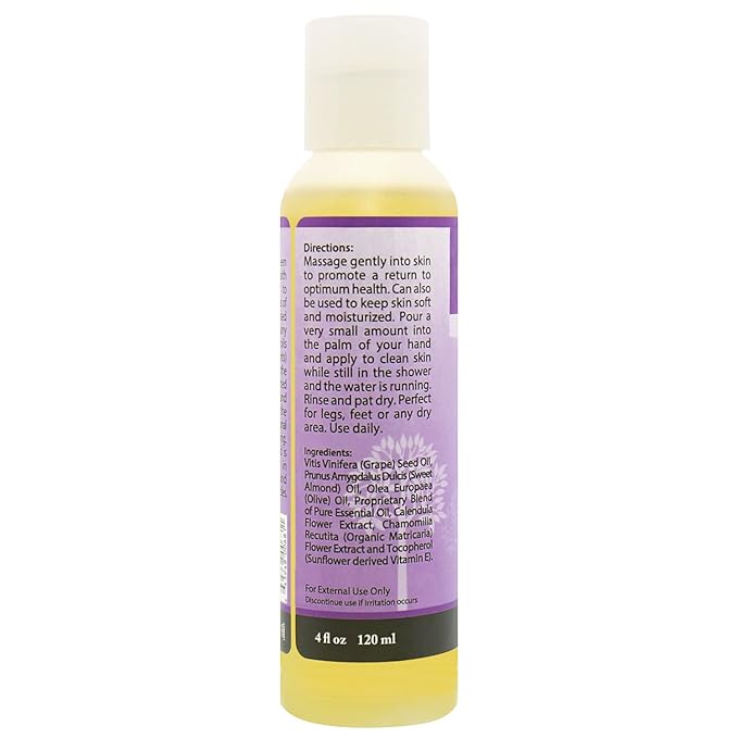 Plantlife Massage Oil 3-Pack - Absorbs Deeply into The Skin and is Circulated Throughout, Providing Optimum Benefit to The Mind and Body - Made in California 4 oz