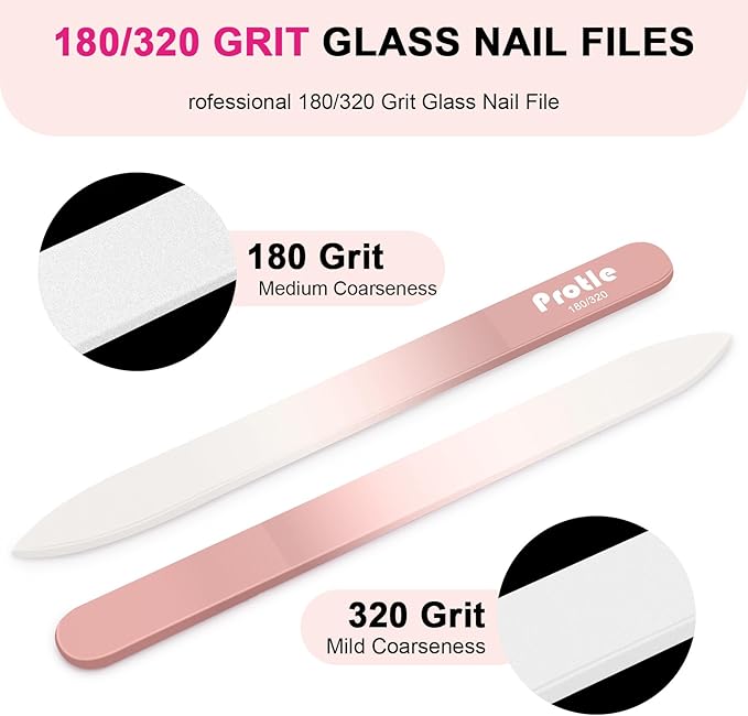 Glass Nail Files for Natural