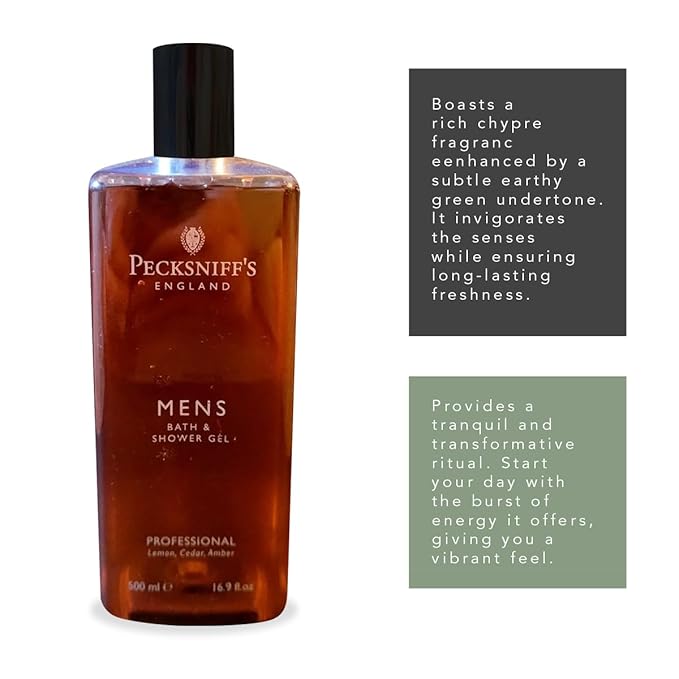 Pecksniff's Men's Luxurious Moisturizing Bath &