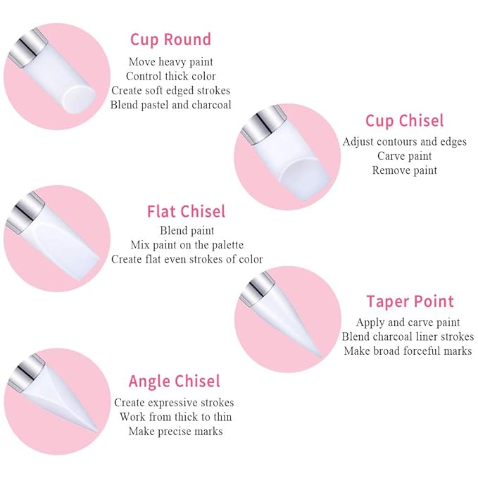 Nail art brush pro set