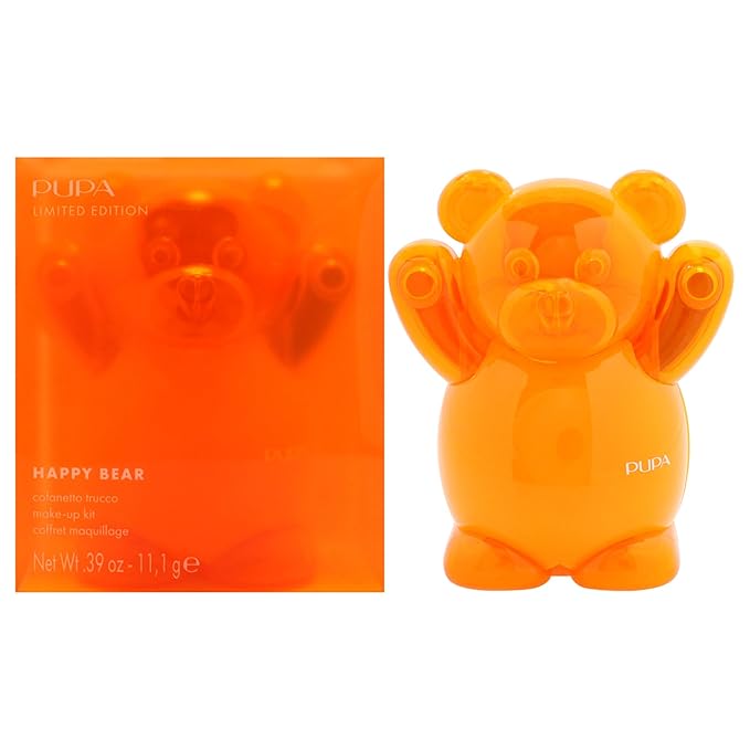 Pupa Milano Happy Bear Makeup Kit, 004 Orange, 39 oz