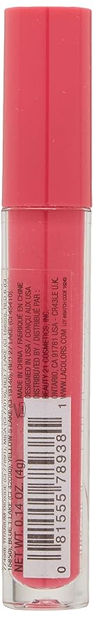 L.A. COLORS High Shine Shea Butter Lip Gloss, High