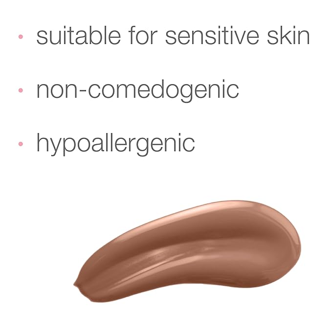 Neutrogena Healthy Skin Sensitive Skin Serum Foundation with Deep 01, 1 oz