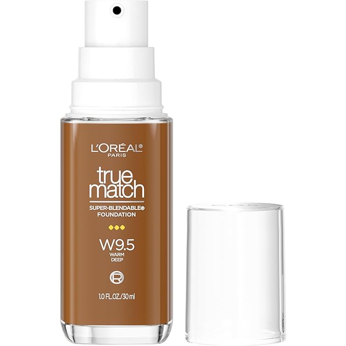 L'Oreal Paris True Match Super-Blendable Foundation, Medium Coverage 1 Fl Oz