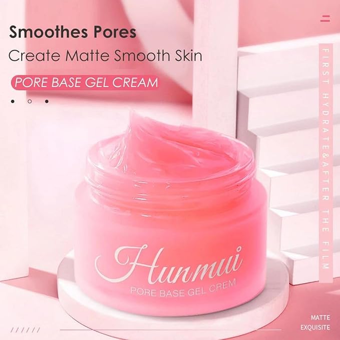 Hunmui Face Primer Pore Base Gel Cream Cover Firming Moisturizers