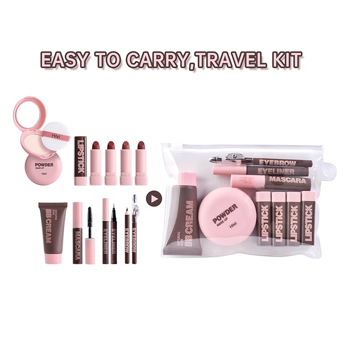 LAMUSELAND Makeup Kit for Women Girls Full Kit,