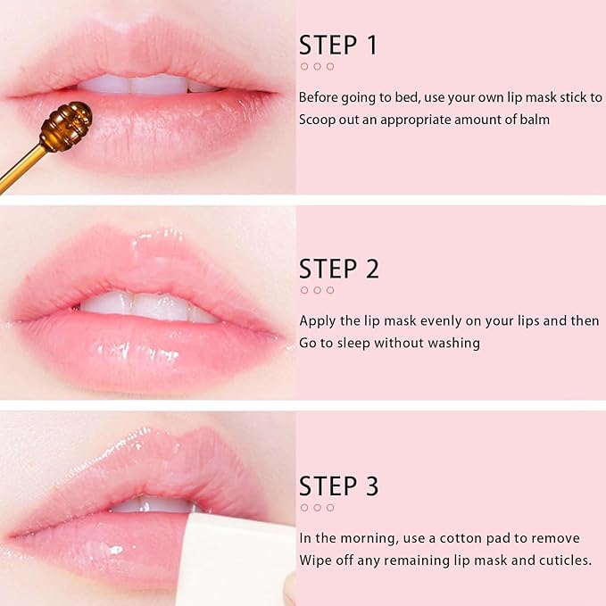 2 Pcs Bee Lip Balm Honey