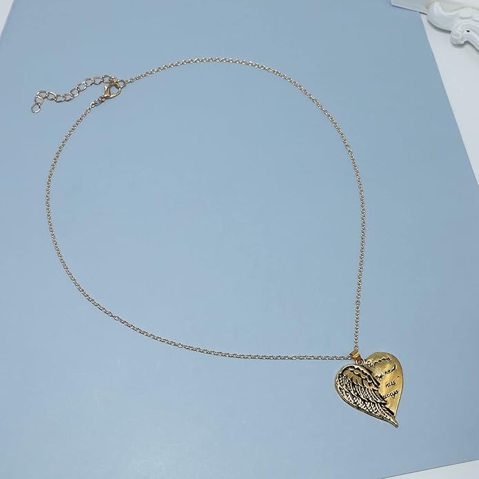 Love Necklace Angel Wings Love Fashion