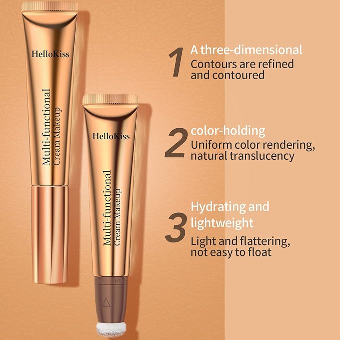 3PCS Liquid Contour Beauty Wand, Liquid Blush Highlighter