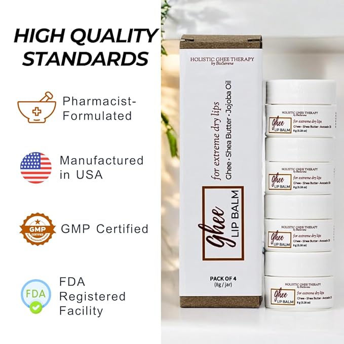 Natural Lip Balm For Very Dry Lips,