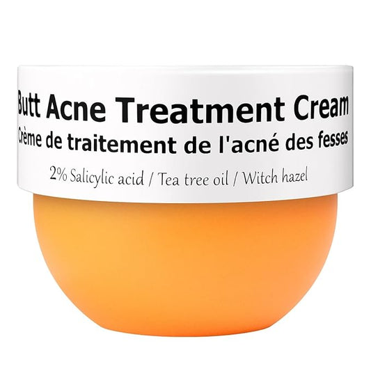 Butt Acne Clearing Treatment, Moisturizer Cream
