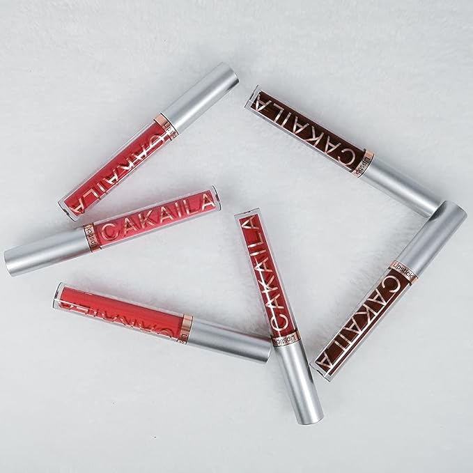 KARNAR 6 Pcs Lipstick Matte Liquid Lipstick Lipgloss