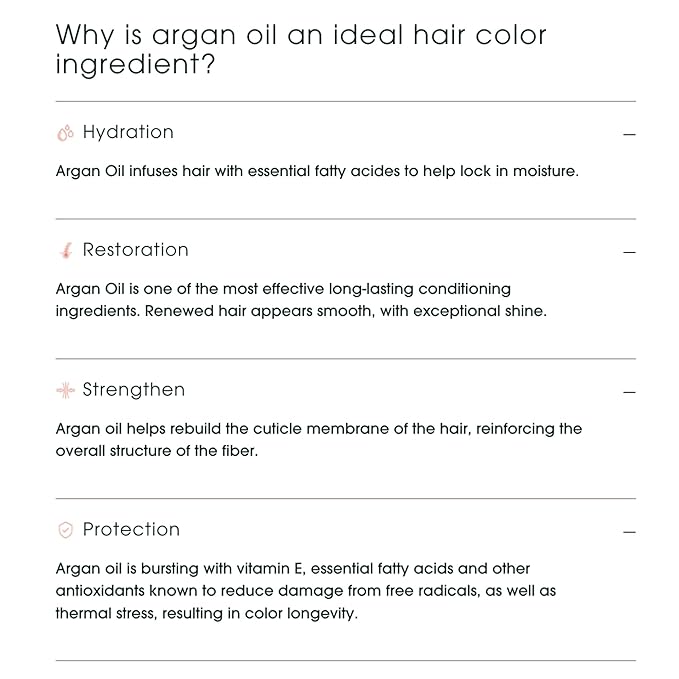 Argan Oil Permanent Color Cream