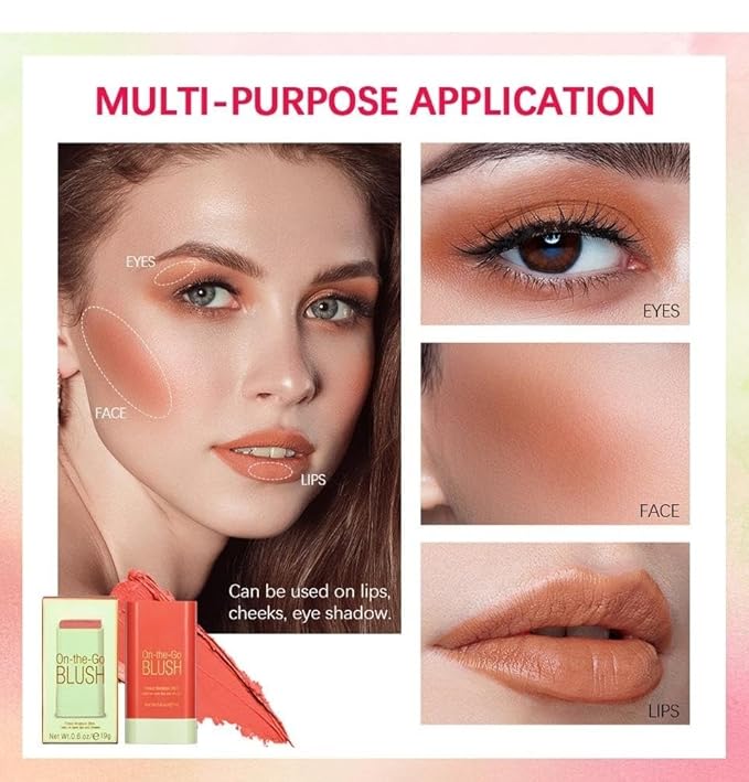 Blush Rare Beauty Liquid Blush Cream Blush Stick Lasting (orange)