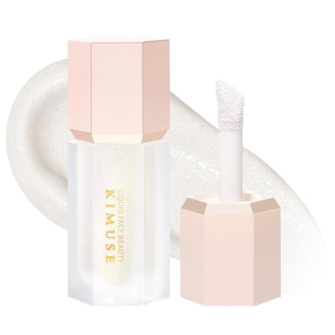 KIMUSE Soft Natural Glow Liquid Filter, Weightless, Long-Wearing, Illuminator Makeup
