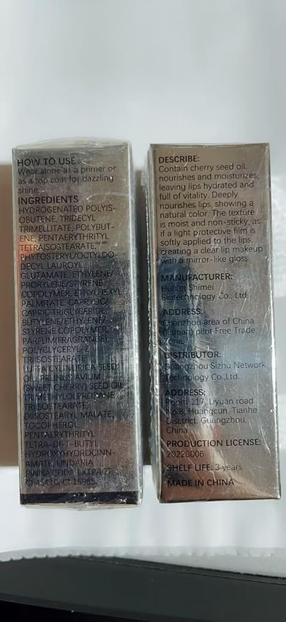 2 PCS Plumping Lip Glow Oil (ROSEWOOD), Clear Tinted Lip Gloss Set, Moisturize Nourish and Enhance Your Lips Oil with a Natural Long-Lasting Shine - Perfect for Any Occasion